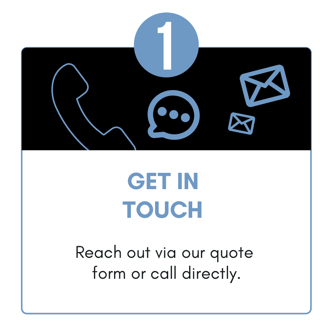 GET IN TOUCH