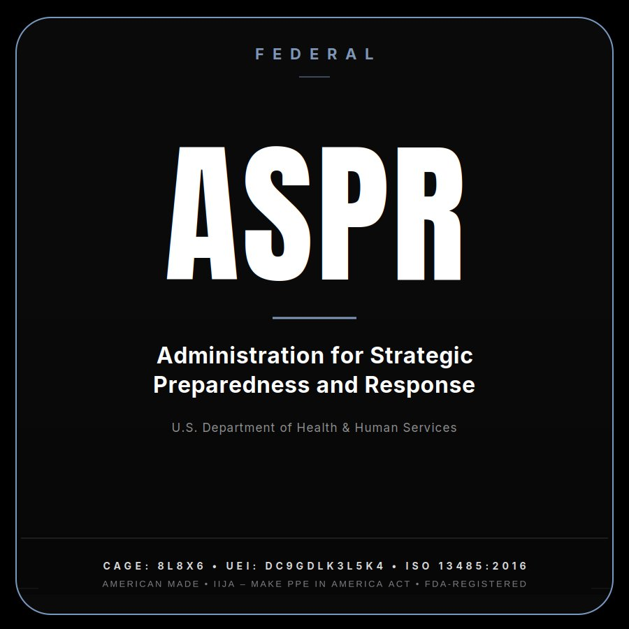 ASPR — Administration for Strategic Preparedness and Response (Federal)