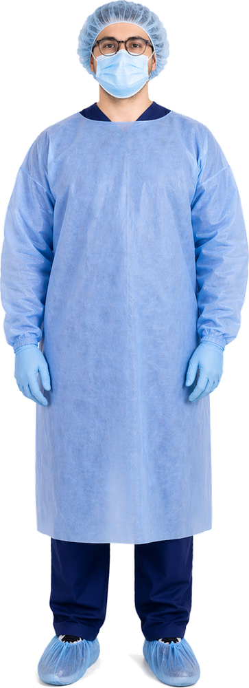 AAMI Level 1, NYES Disposable Isolation Gowns