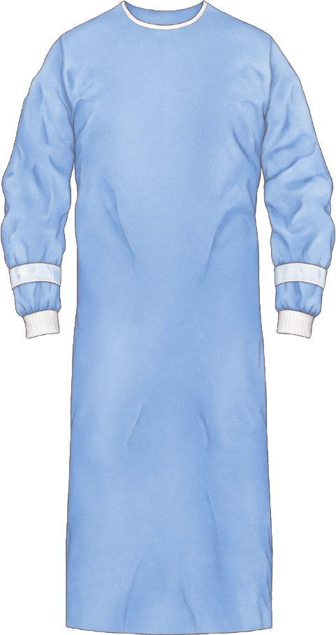 Tuff Cuff™ Disposable Surgical Gown, AAMI L4 Sterile